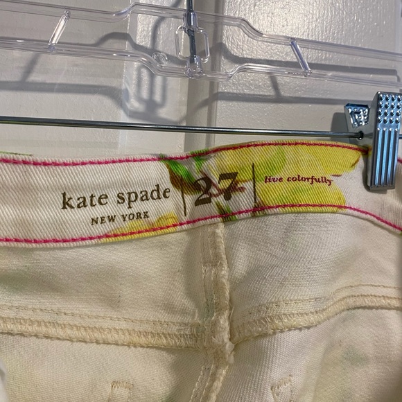 ☘️5 for $40☘️ Kate Spade Broome Street Lemon Jeans Sz 27 See Photos/Descript - Picture 6 of 15